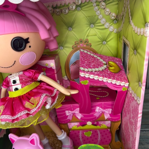 Lalaloopsy Jewel Sparkles Full Size Doll Pet Persian Cat 10th Anniversary - Picture 9 of 9